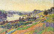 Luce, Maximilien The Seine at Herblay oil on canvas